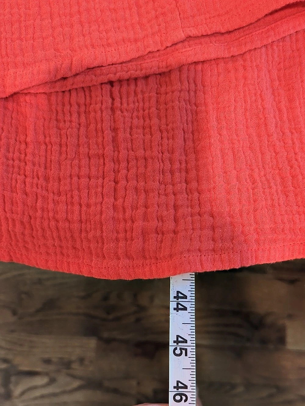 Marine Layer Willow Doublecloth Midi Dress in Red size Small Pockets 100% Cotton image 10